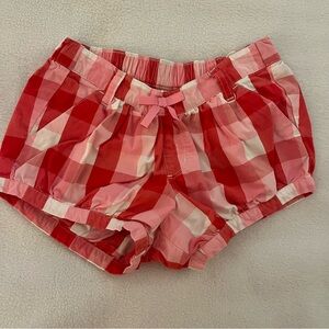 Gymboree Very Cherry Plaid Shorts